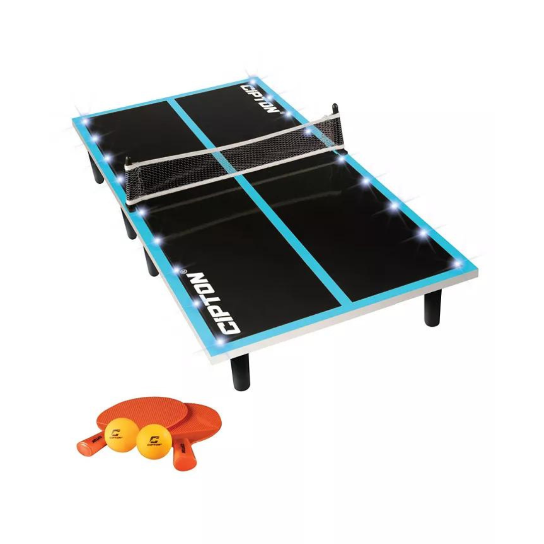 Cipton Sports LED Mini Ping Pong Tabletop Set