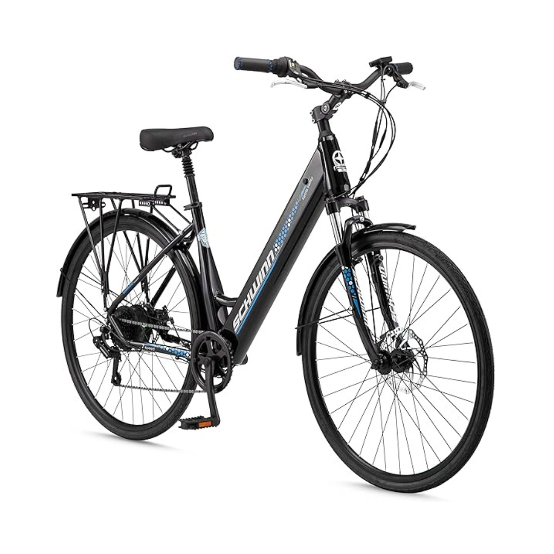 Schwinn Kettle Valley 18.5" 7-Speed 700c Adult eBike with 375Wh Battery