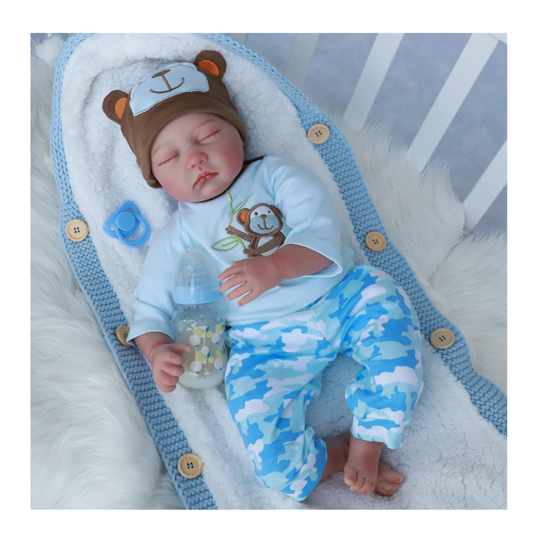 22-Inch Sleeping Realistic Reborn Baby Doll