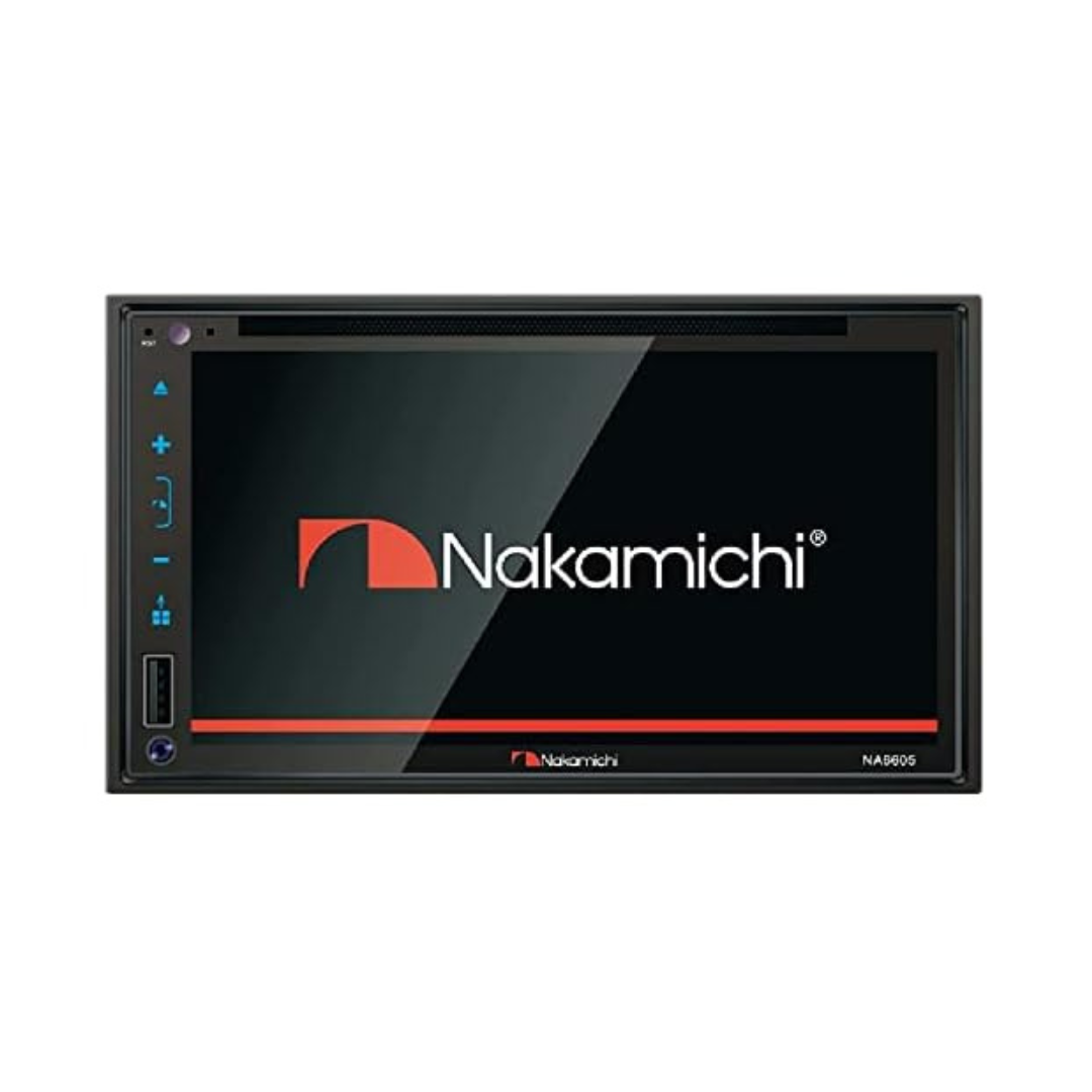 Nakamichi NA6605 6.8" Touchscreen Double-Din DVD Receiver