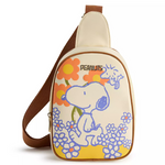 Peanuts Snoopy Floral Digital Print Crossbody Bag