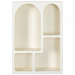 Arched Cubby Wall Shelf
