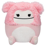 Squishmallows 8" Brina Pink Bigfoot Toy Plush With Fuzzy Belly