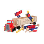 22-Piece Melissa & Doug Big Rig Truck Building Set