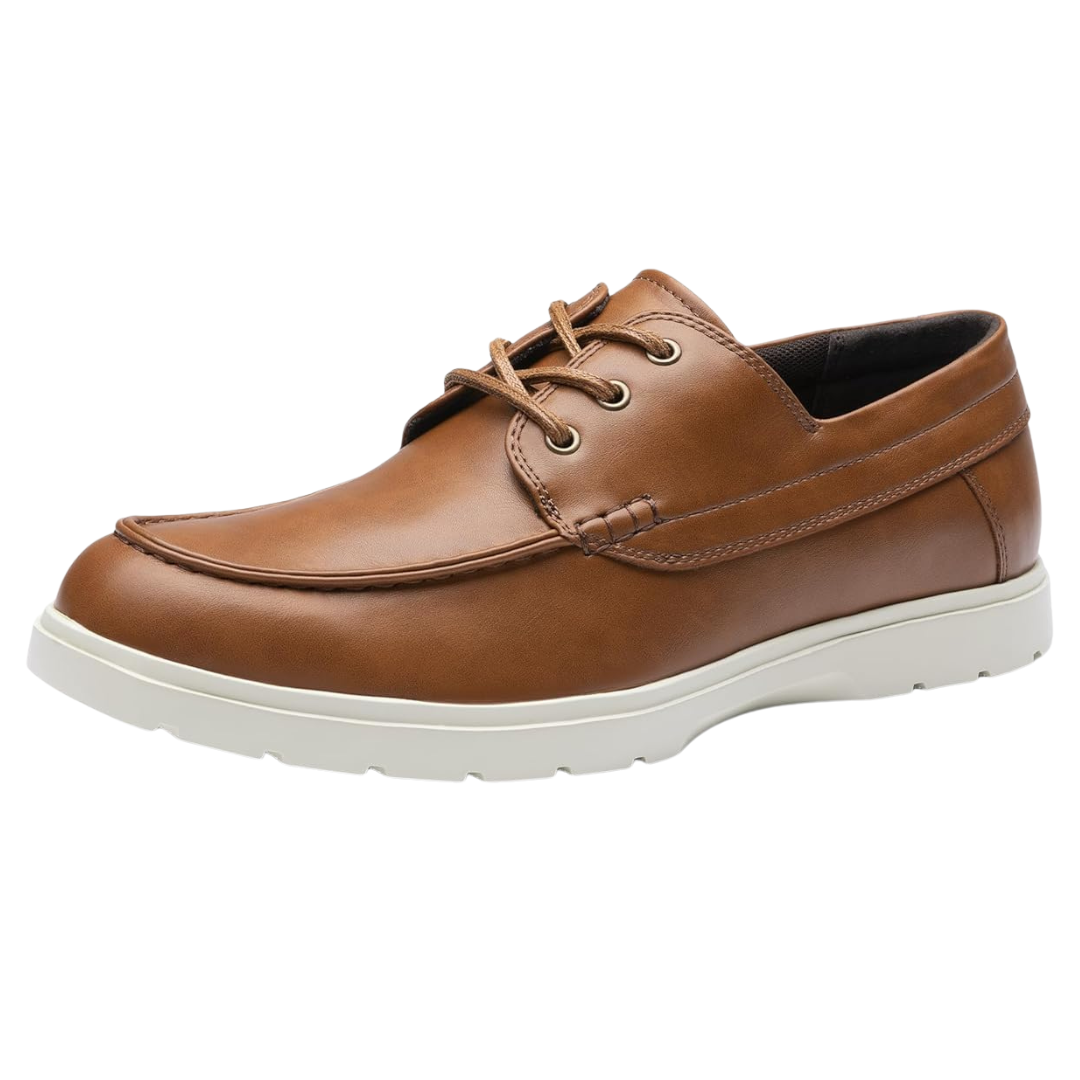 Bruno Marc Mens Classic Slip-On Boat Loafers (4 Colors)