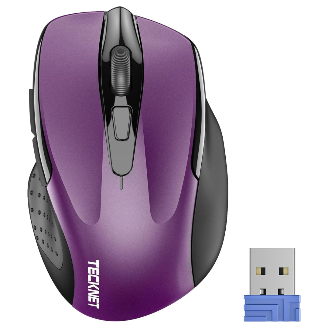 2.4G Ergonomic 2600 DPI Optical Wireless Mouse