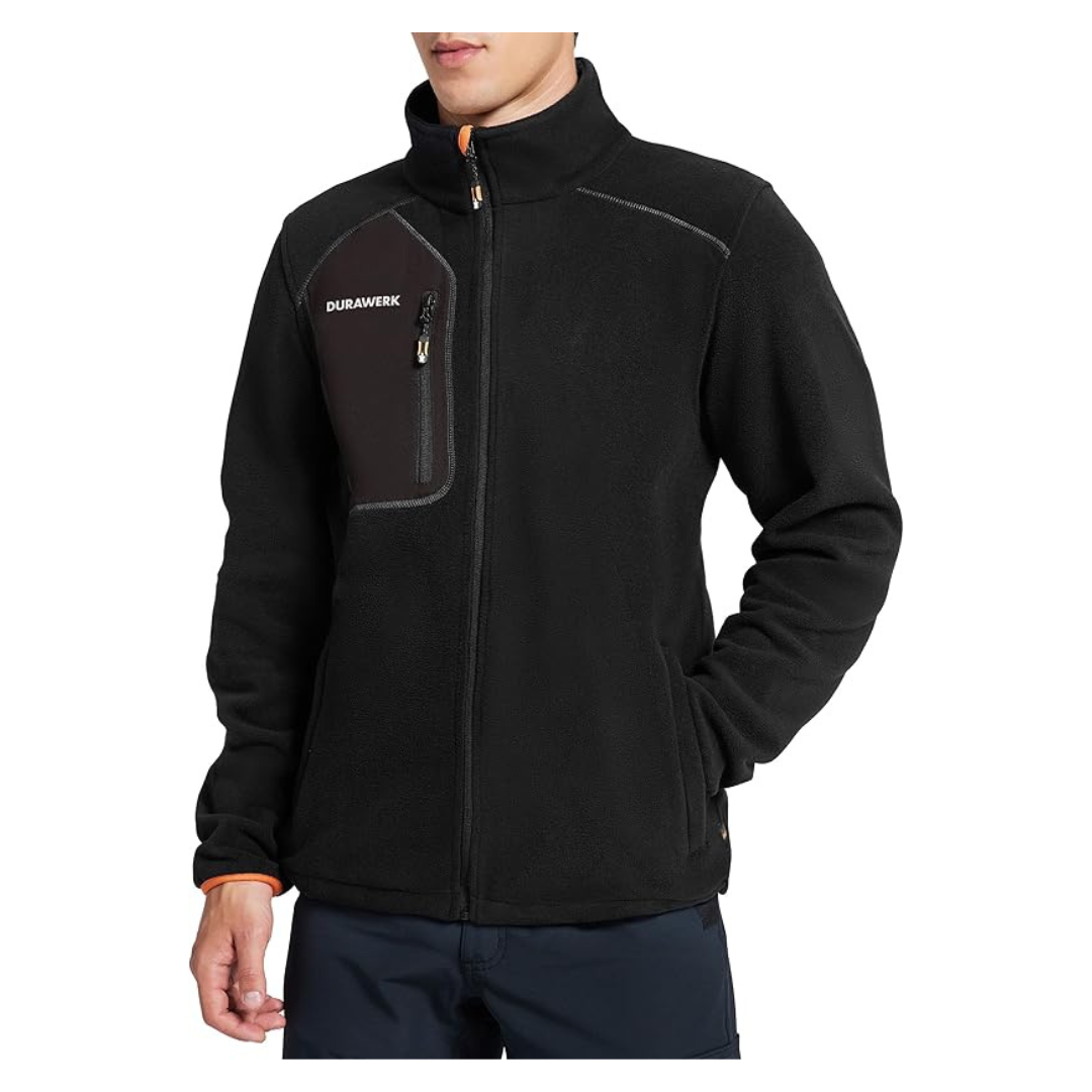 Men's Lightweight Full Zip Winter Jackets