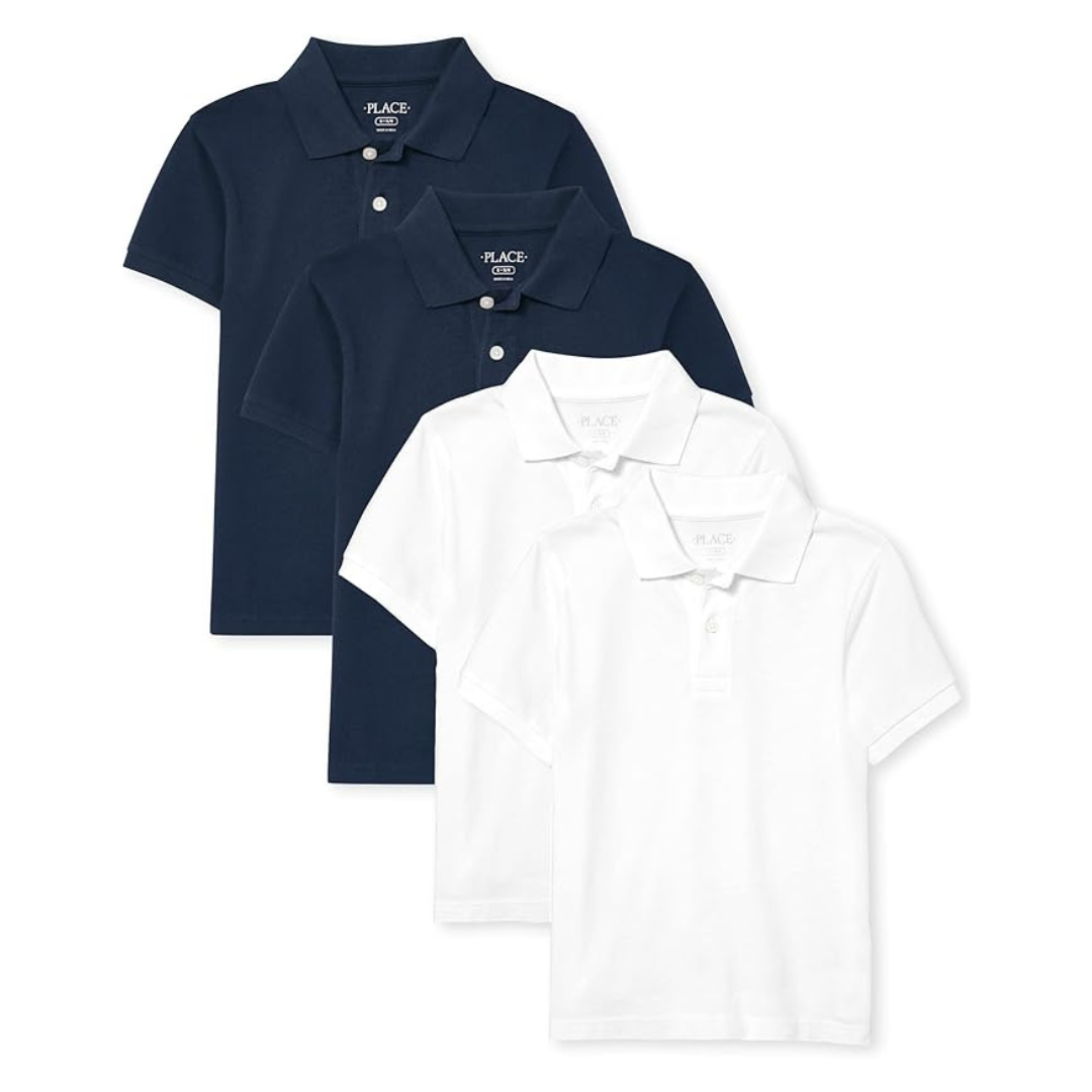 4 Pack The Children's Place Boys Polo Shirts