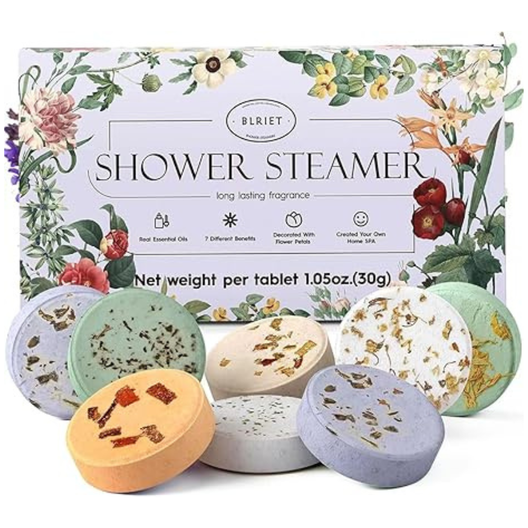 8-Pack Blriet Women's Aromatherapy Shower Steamers (Lavender Love)