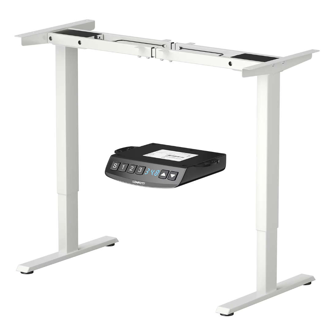 Costway Electric Adjustable Dual Motor Standing Desk Frame with Controller