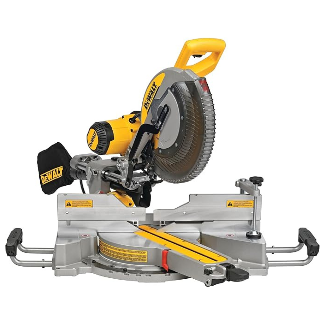 DEWALT 12" Double Bevel Sliding Compound Miter Saw & Saw Stand