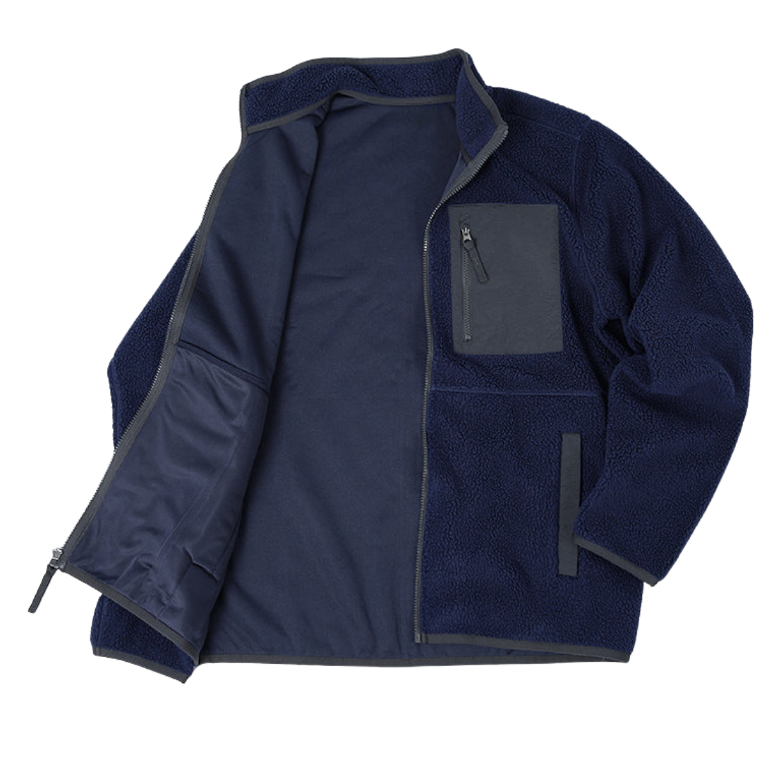 32 Degrees Mens Outdoor Sherpa Full Zip Jacket