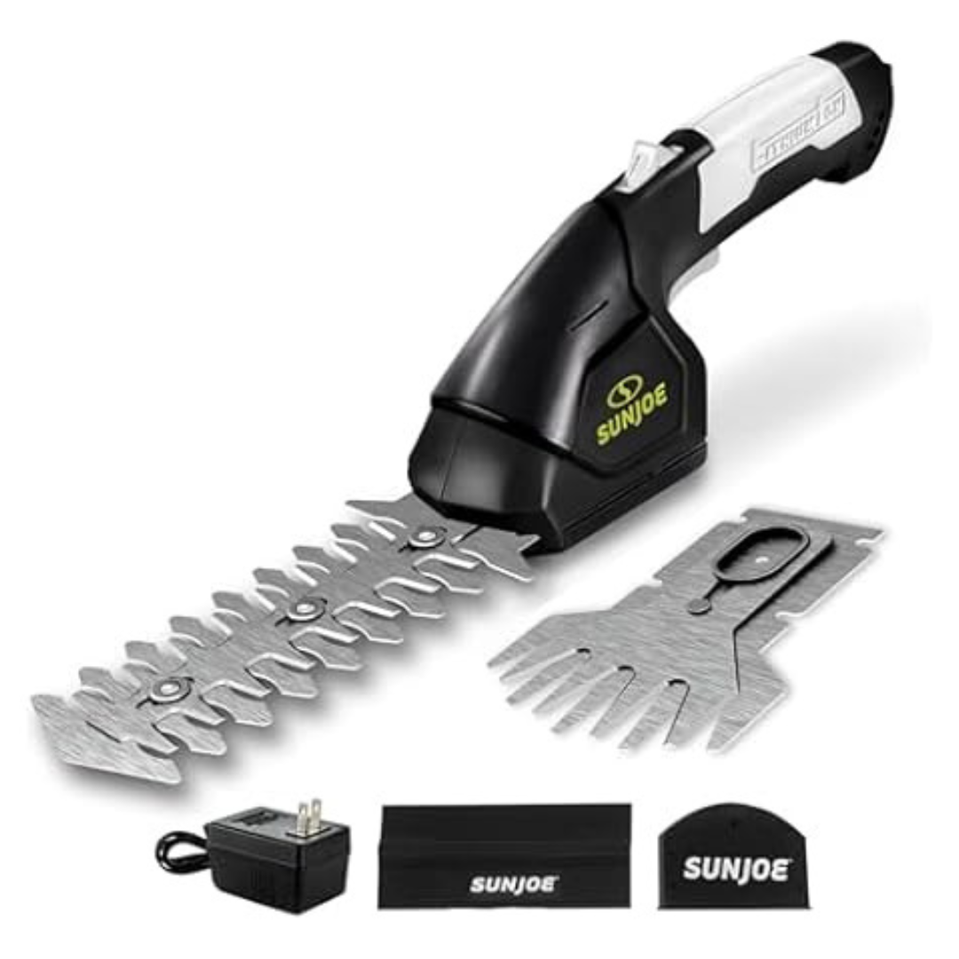 Sun Joe 2-In-1 Cordless Grass Shear & Hedger W/Battery & Charger