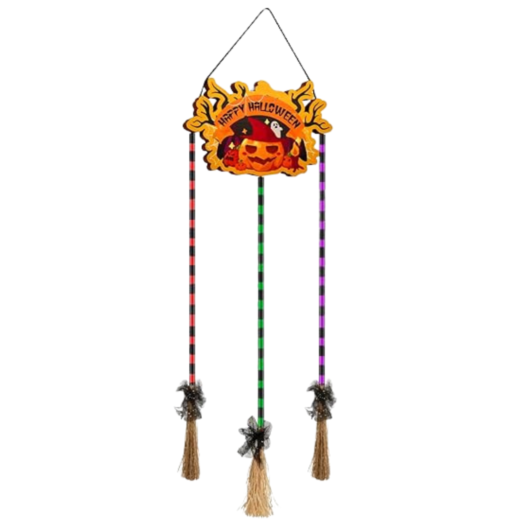 Halloween Witch Broom Decoration