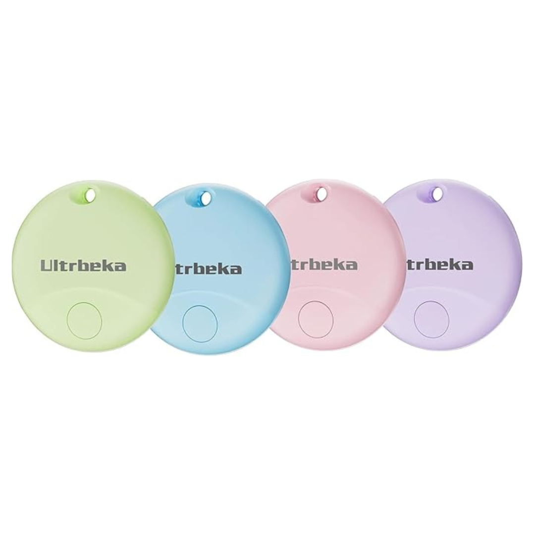4-Pack Bluetooth Item Finder With Replaceable Battery