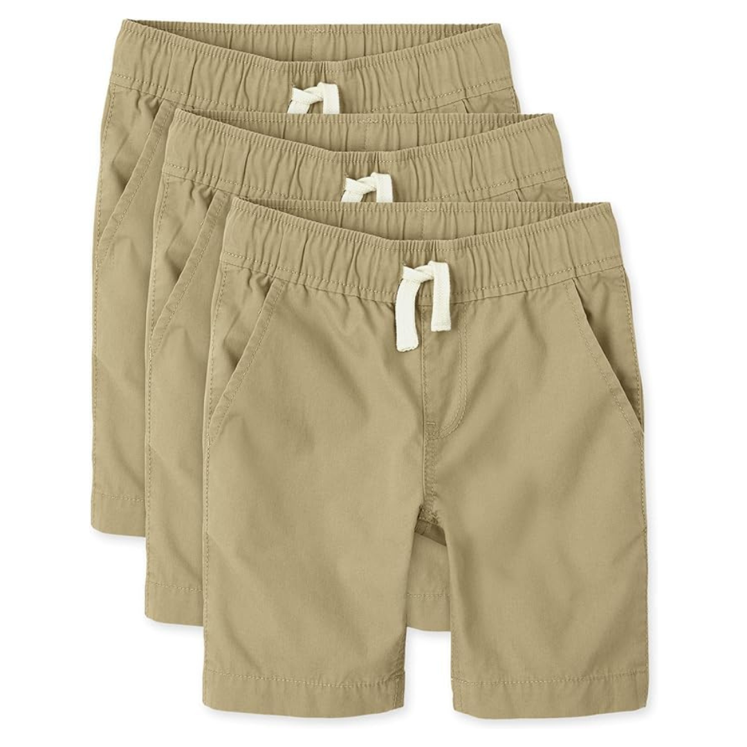 3-Pack The Children's Place Boys Pull On Jogger Shorts
