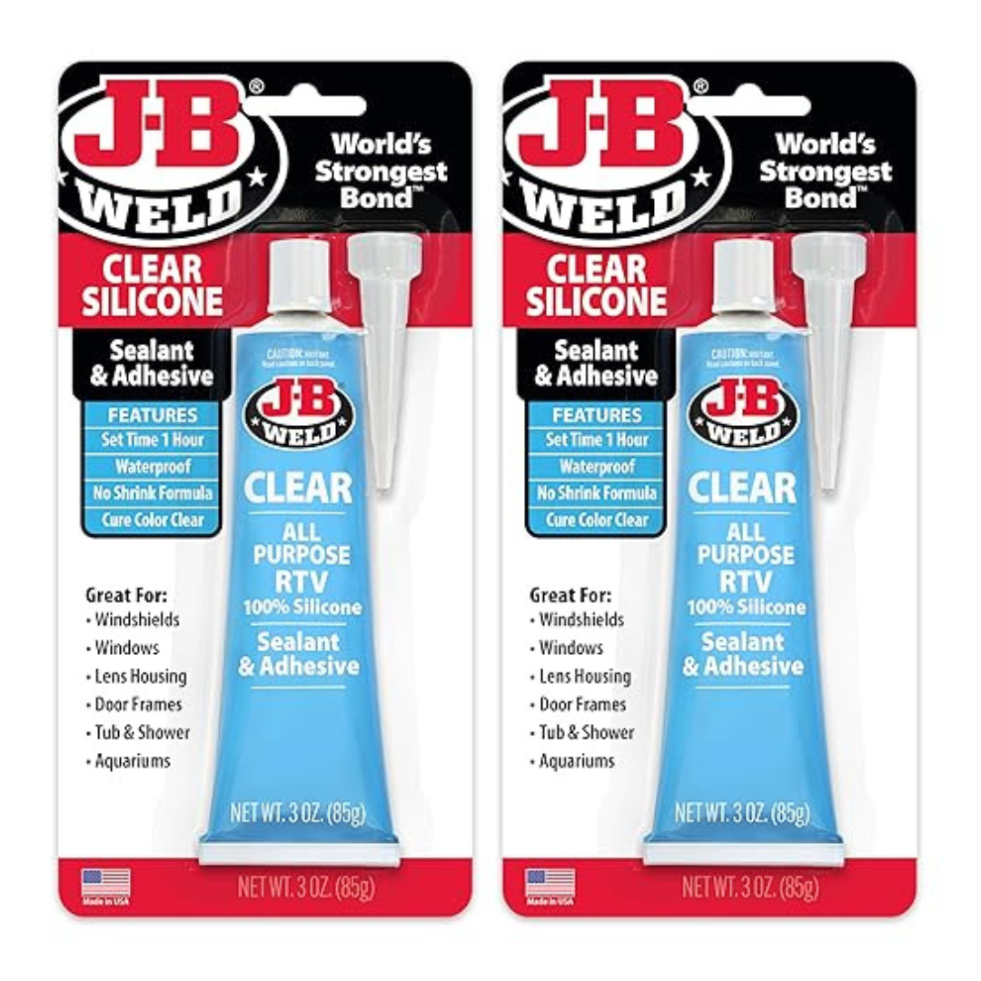 2-Pack J-B Weld All-Purpose Sealant And Adhesive (3 Oz.)