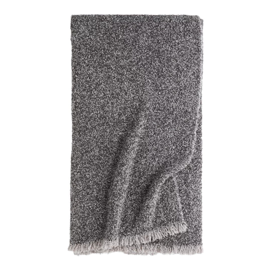 Oake Heathered Boucle Throw (50" x 60")