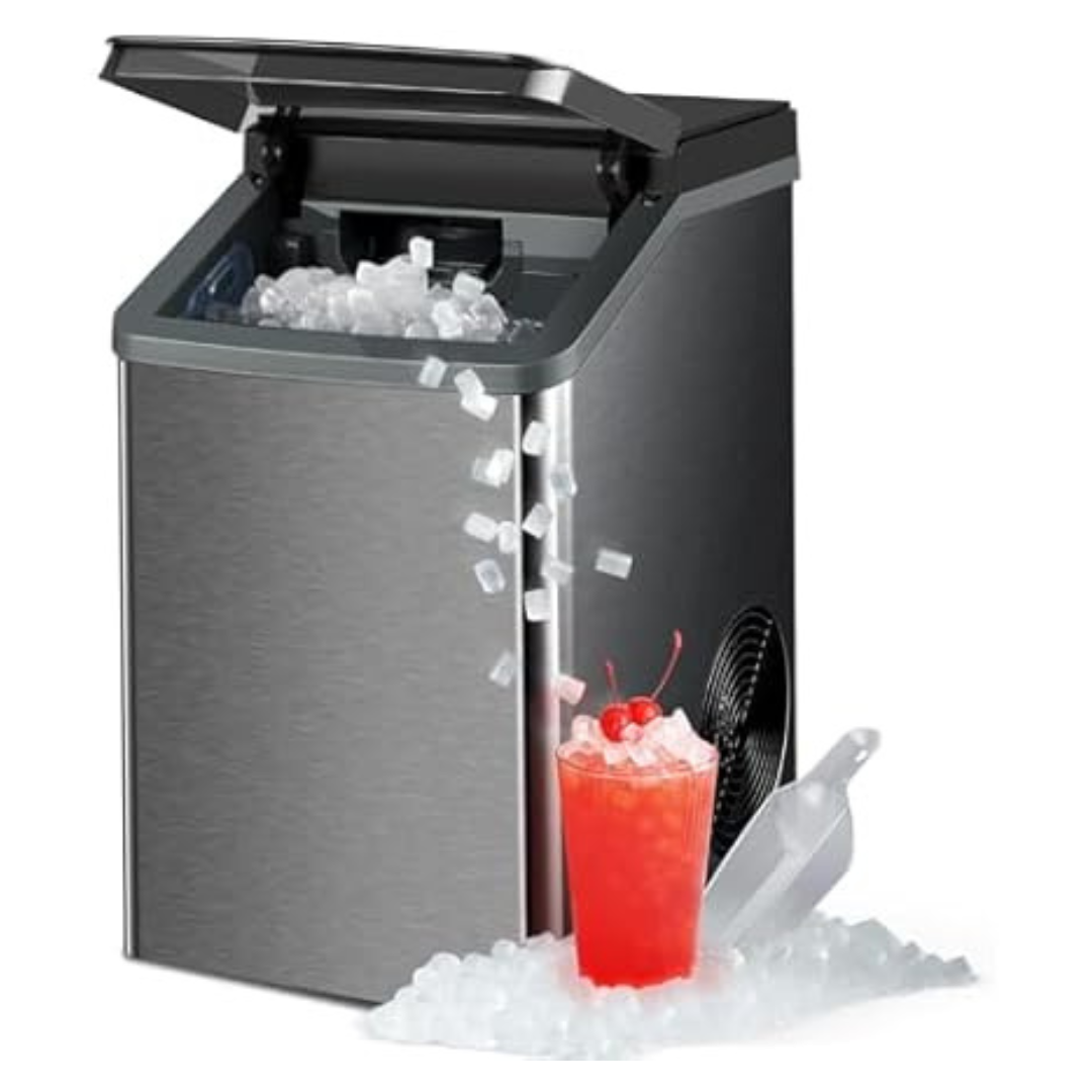 Gevi KNOVA 40lbs/24H Portable Nugget Ice Maker Machine