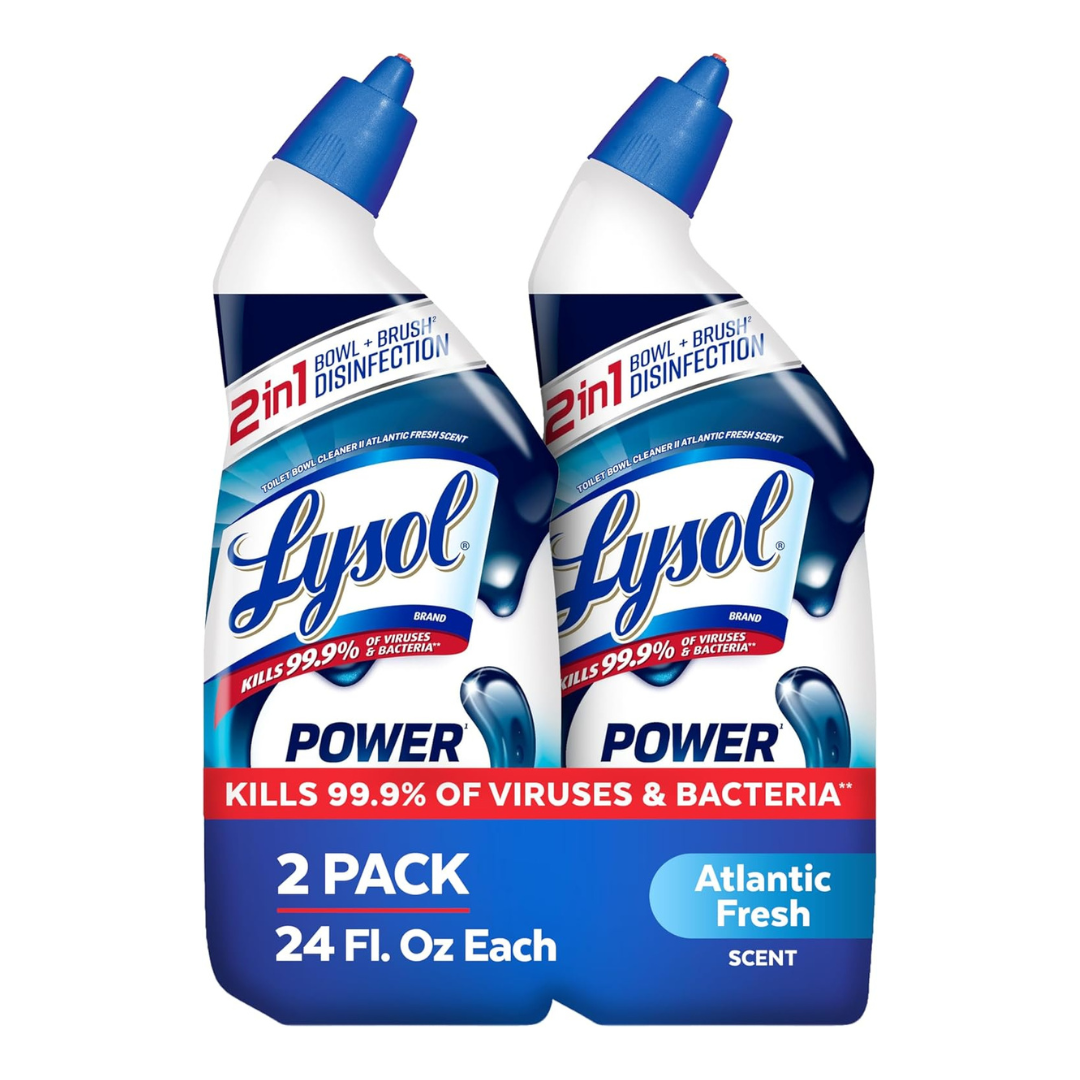 2-Pack 24-Oz Lysol Power Toilet Bowl Cleaner