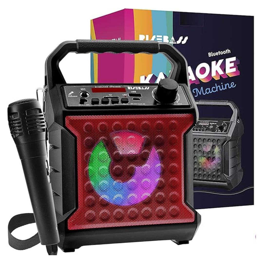 Risebass Bluetooth Party Speaker with Microphone