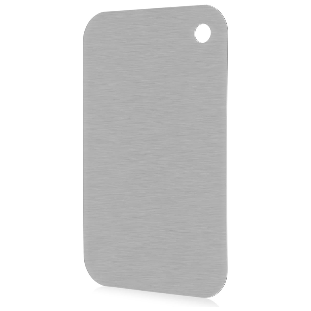 2-Count Stainless Steel Cutting Board (9.44" x 5.9")