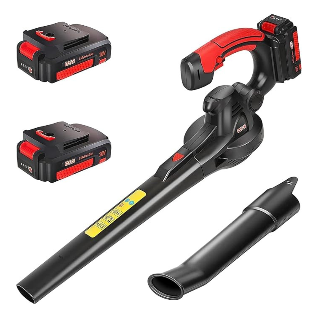 MZK 20V Cordless Leaf Blower With 2 x 2Ah Battery & Charger
