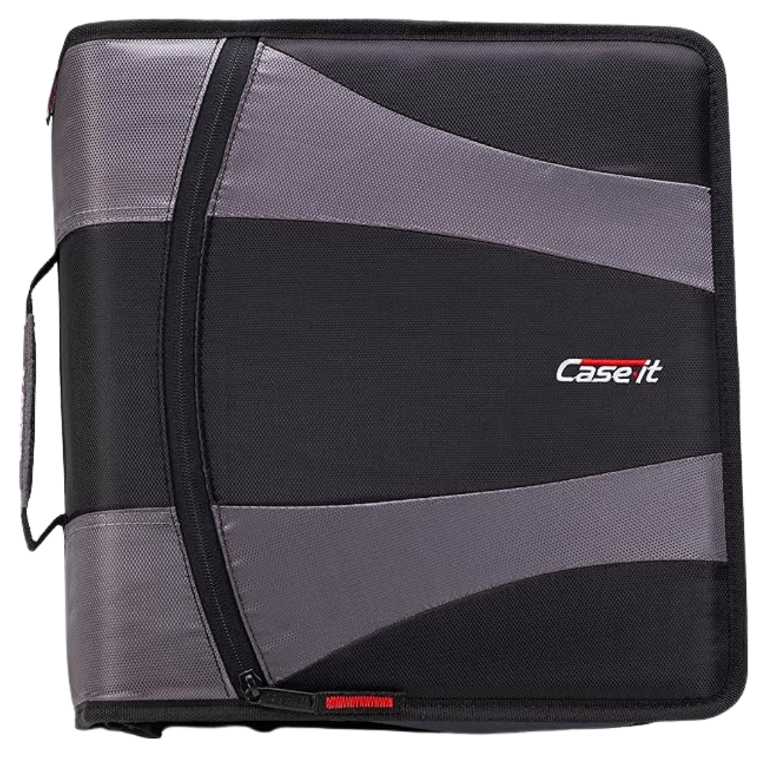 Case-It The Dual 2.0 2-In-1 Zipper Binder
