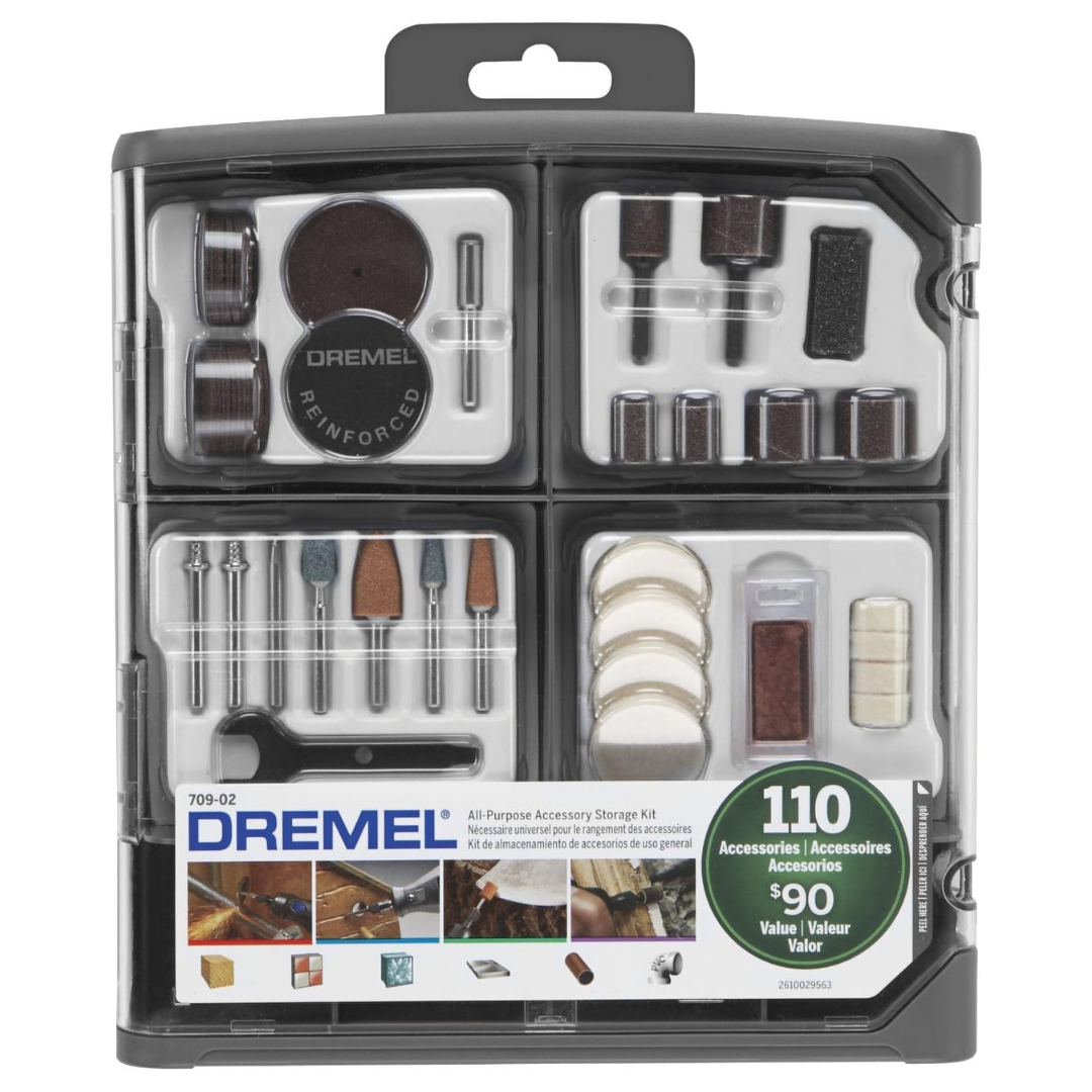 110-Piece Dremel All-Purpose Rotary Tool Accessory Kit