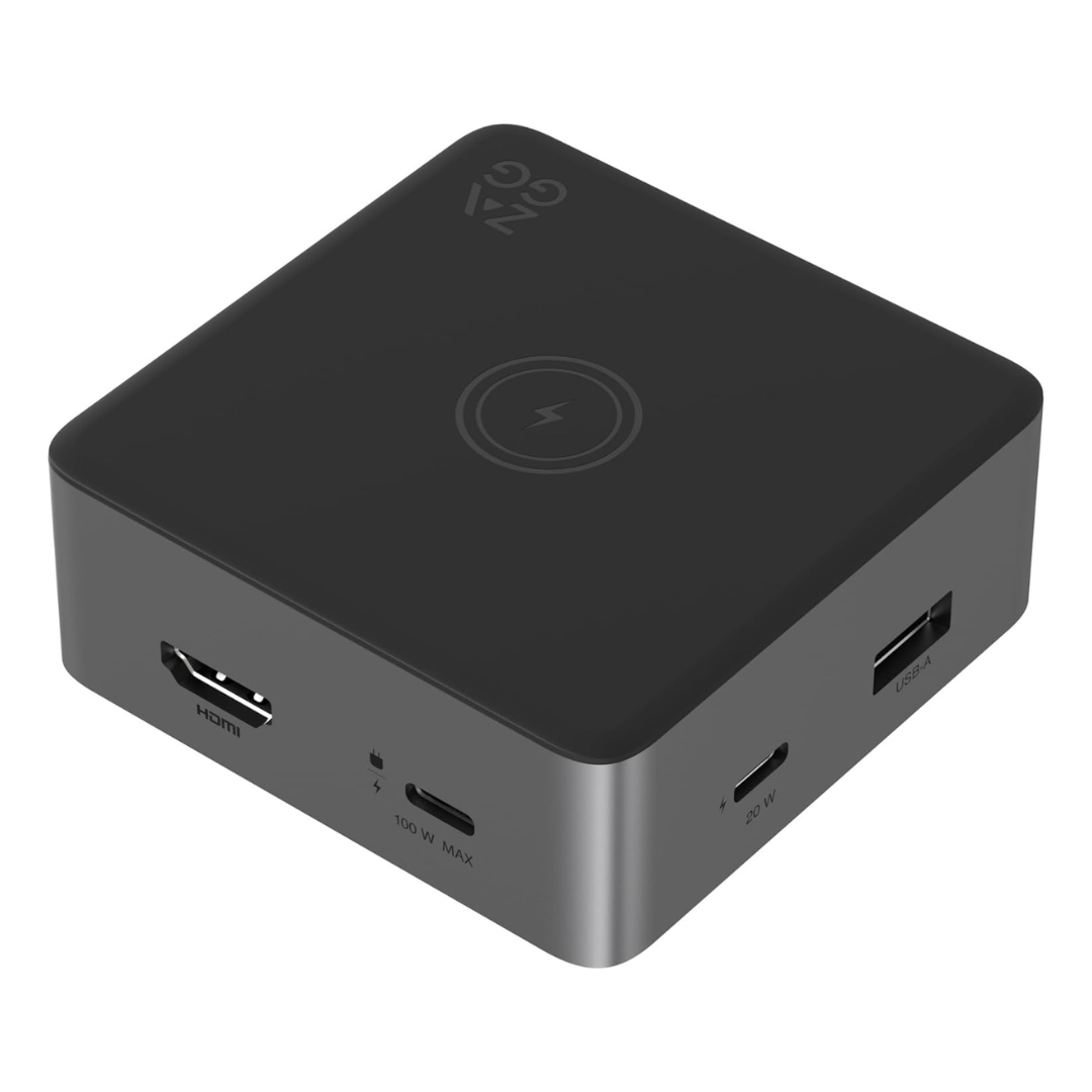 Zagg 4-Port Hub With Wireless Charging And 4K HDMI