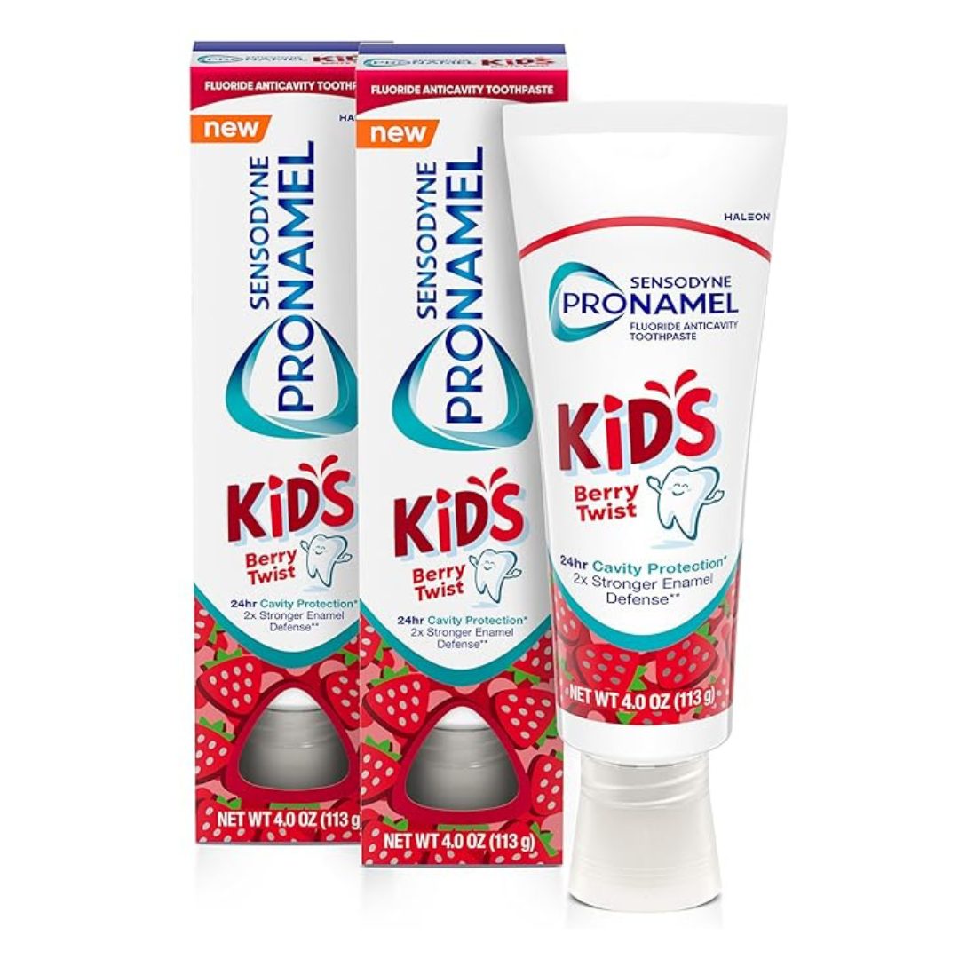 4 oz 2-Pack Sensodyne Pronamel Kids Fluoride Anticavity Toothpaste