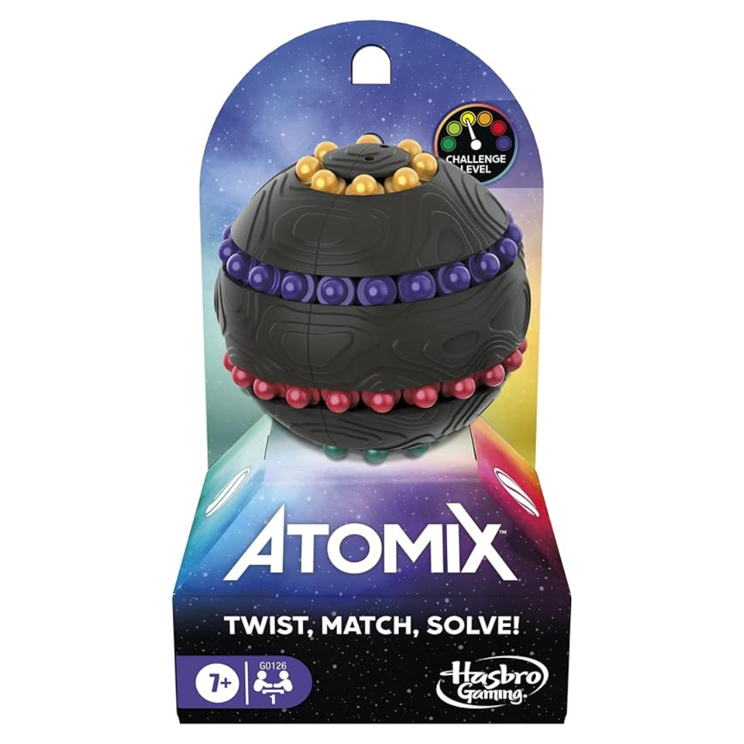 Hasbro Atomix Brainteaser Puzzle & Fidget Sphere Ball Toy