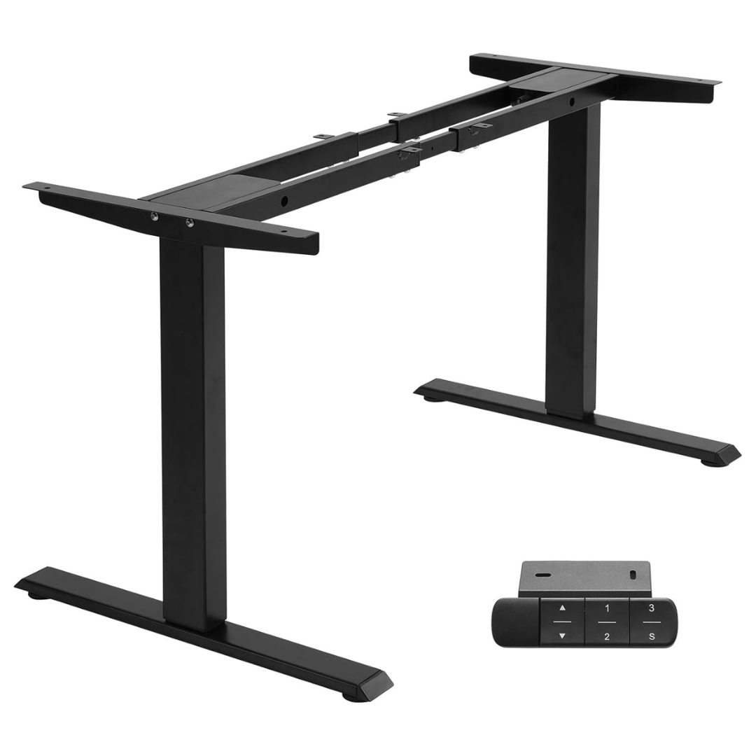 TOPSKY Dual Motor Electric Adjustable Standing Desk Frame (3 colors)