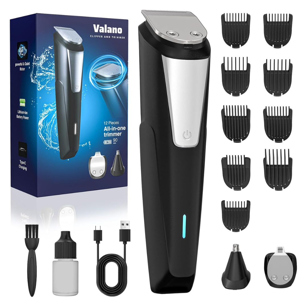 Men's Professional Beard Trimmer & Hair Clipper