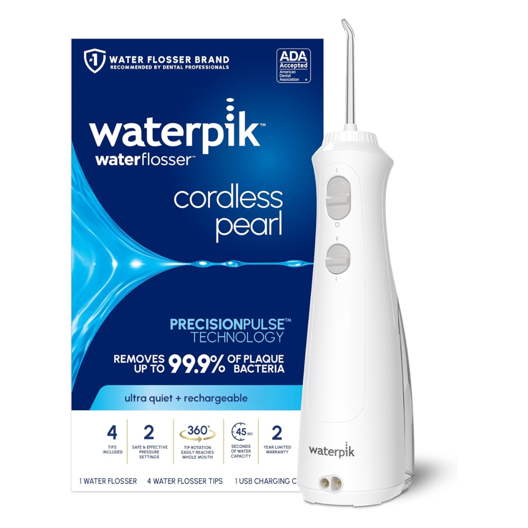 Waterpik Cordless Pearl Rechargeable Water Flosser