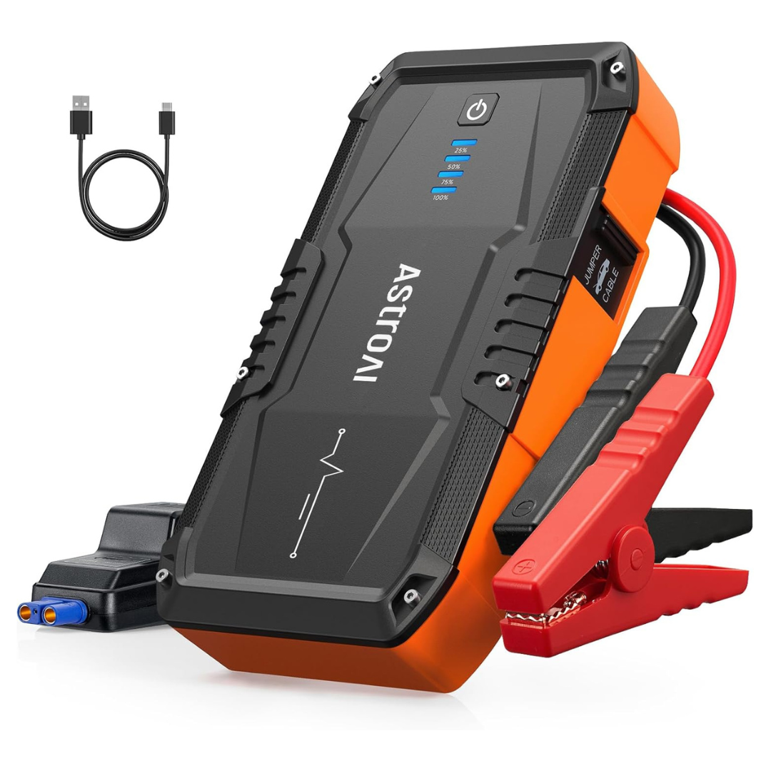 AstroAI S8 10000 mAh 12V 1500A Peak Car Battery Jump Starter