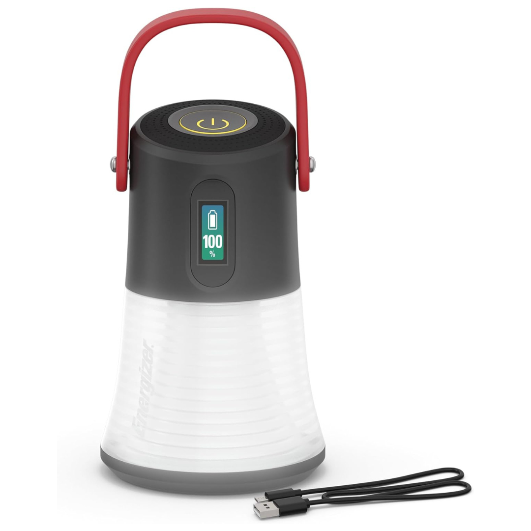 500-Lumens Energizer Small Power Indicator Rechargeable LED Lantern