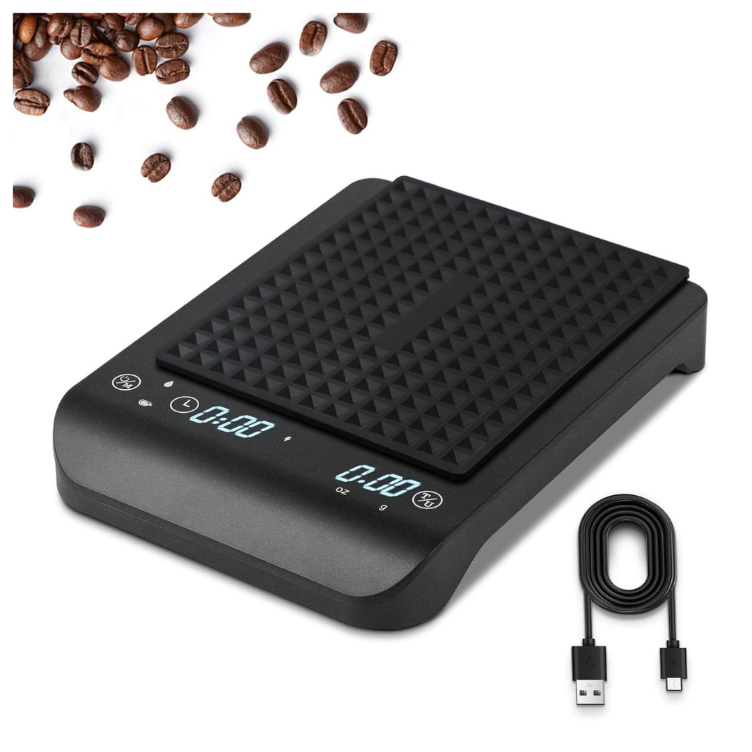 USB Rechargeable 1g/3kg High Precision Accurate Coffee Scale