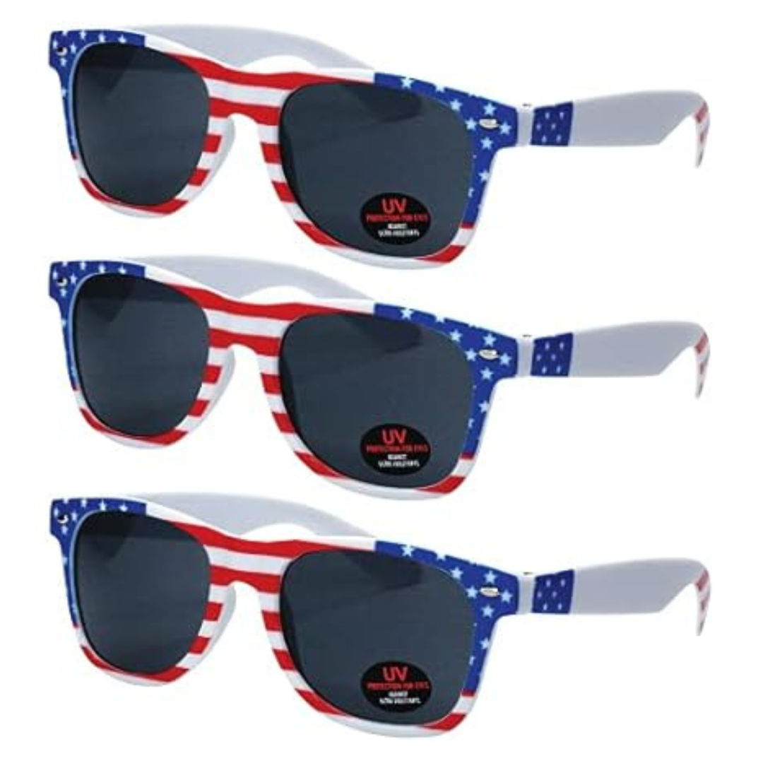 3-Pack Ray Solee USA Unisex Sunglasses