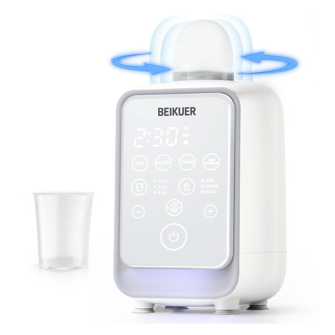 12-In-1 98deg.F 2m Fast Heating Milk Warmer Baby Bottle
