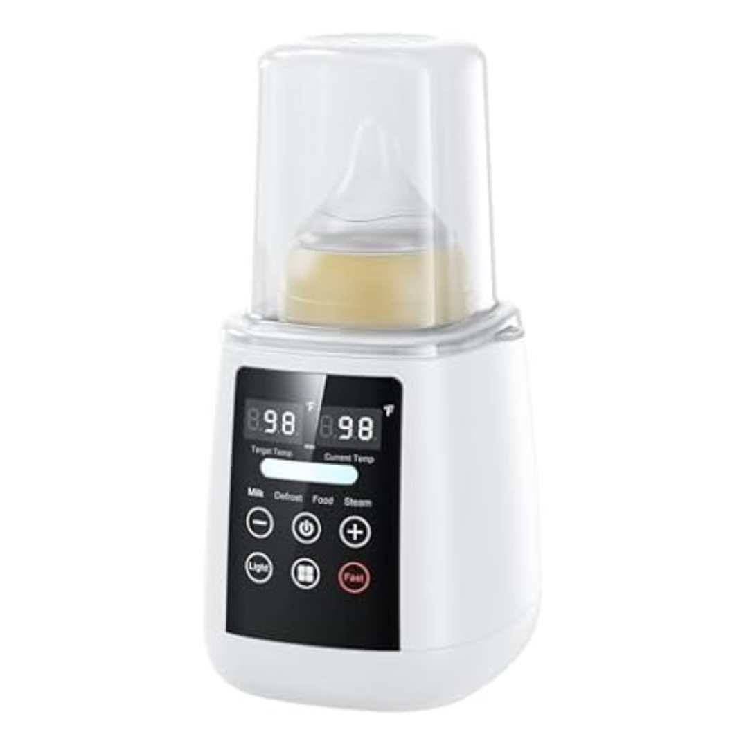 10-In-1 Fast Heating Bottle Warmer With Night Light & LED Display