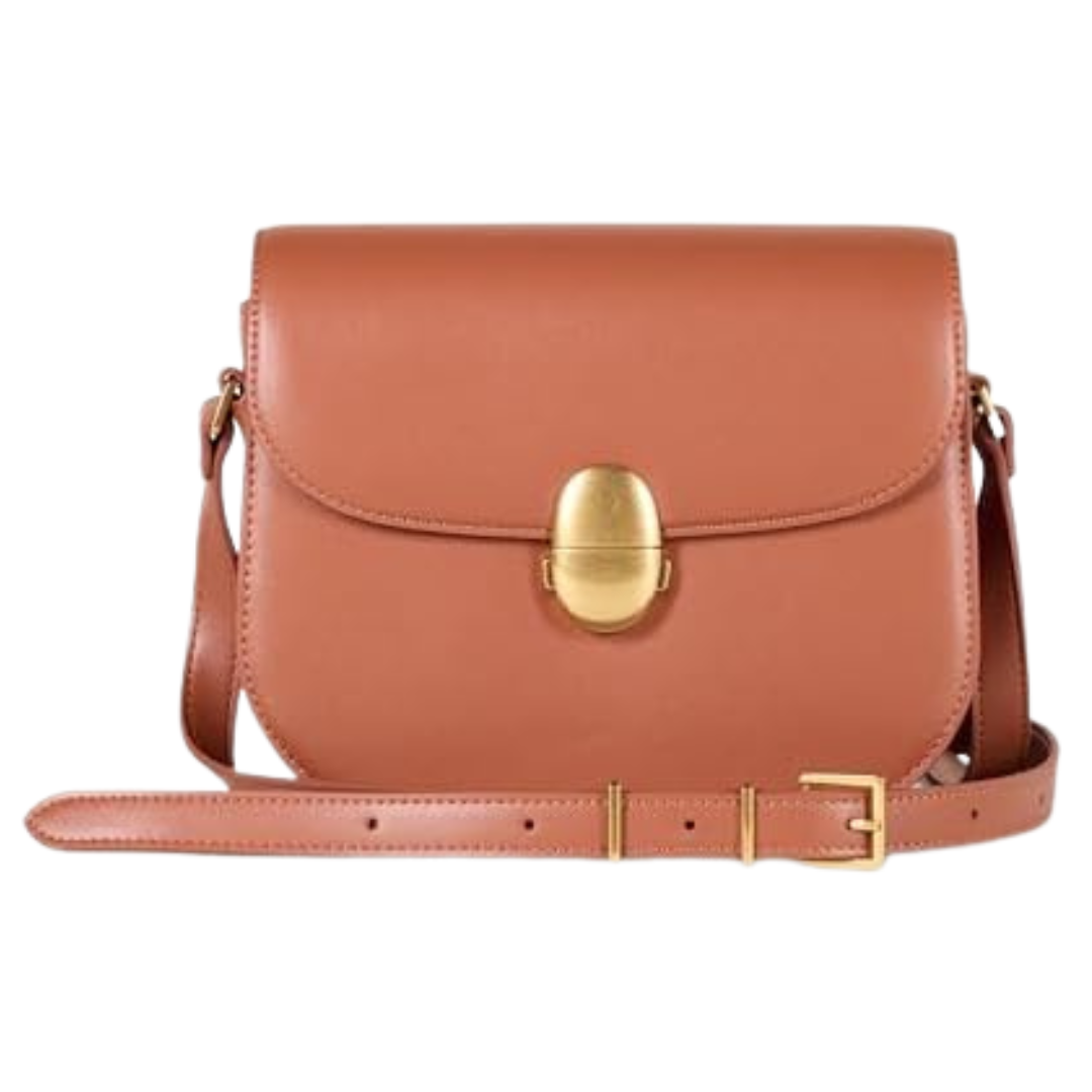 Amazon Essentials Women's Crossbody Flap Bag