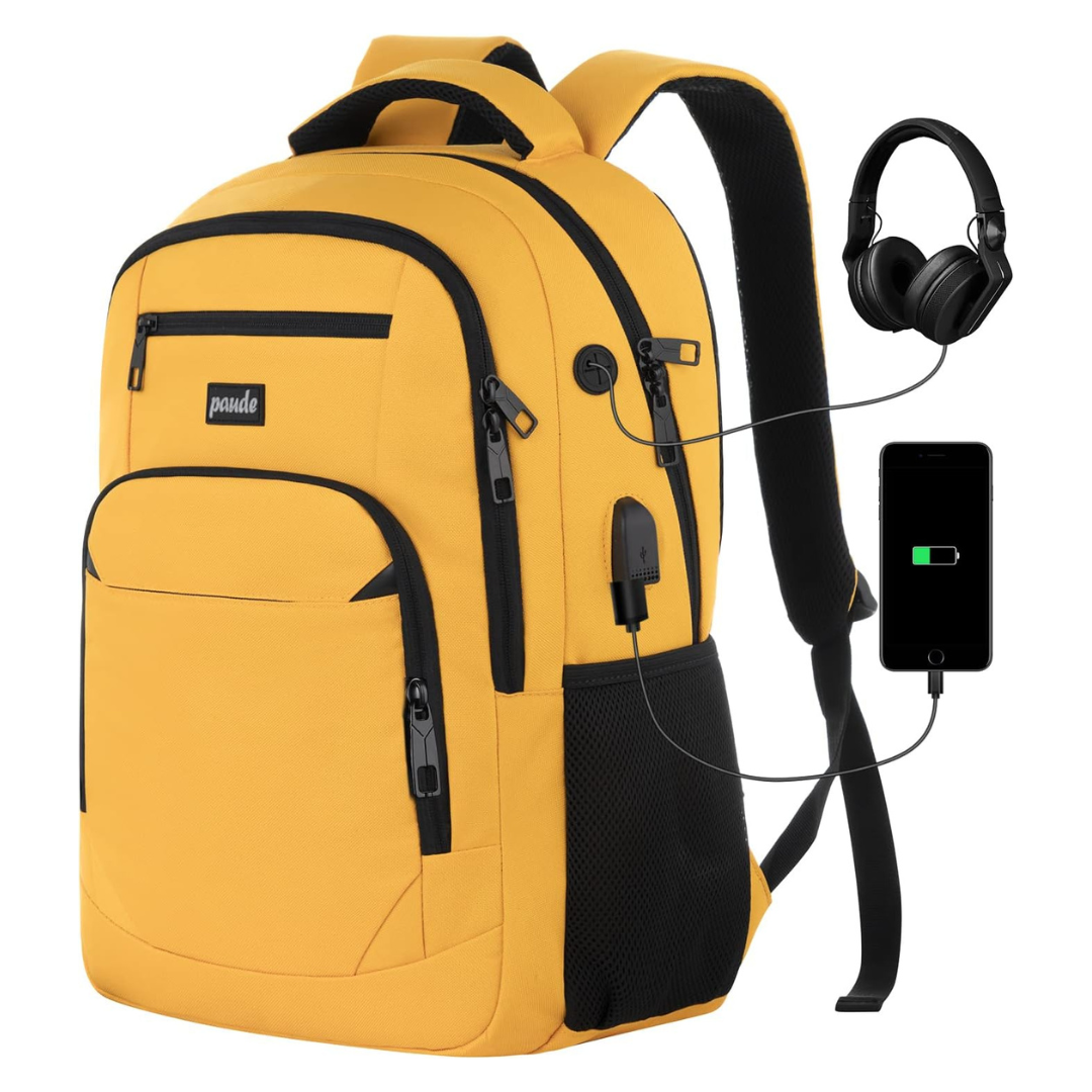 Paude 15.6 Inch College Backpack (Orange)