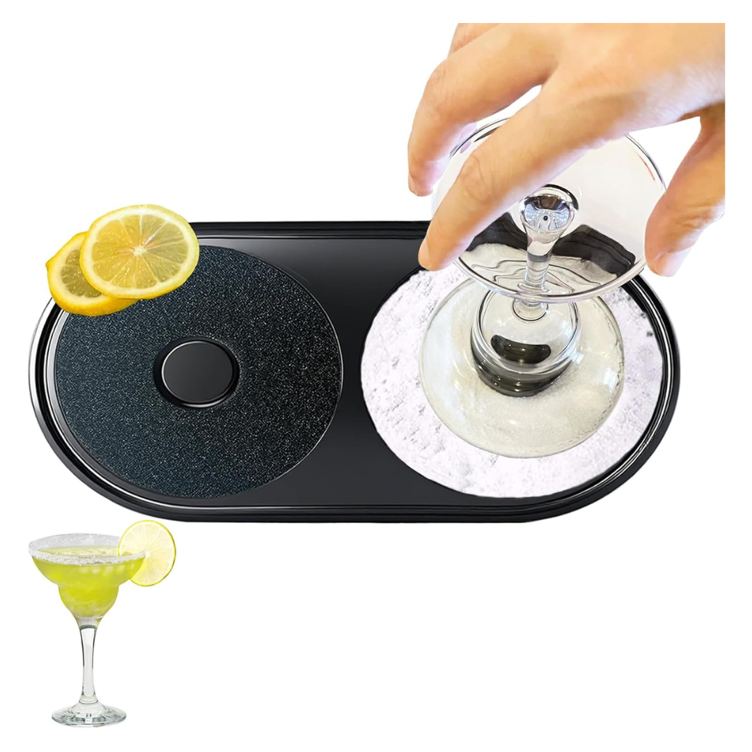All-in-One Margarita Salt & Sugar Rimmer Set
