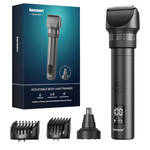 Kensen Men's Professional Hair Clippers & Beard Trimmer W/ Nose Attachment