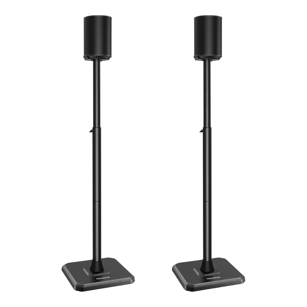 Perlegear 32" To 43" Height Adjustable Floor Speaker Stand