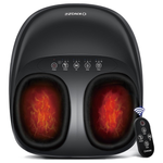 KNQZE Shiatsu Deep Kneading Foot Massager With Heat & Remote