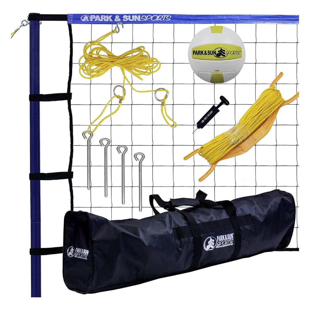 Park & Sun Sports Spiker Sport: Portable Outdoor Volleyball Net System