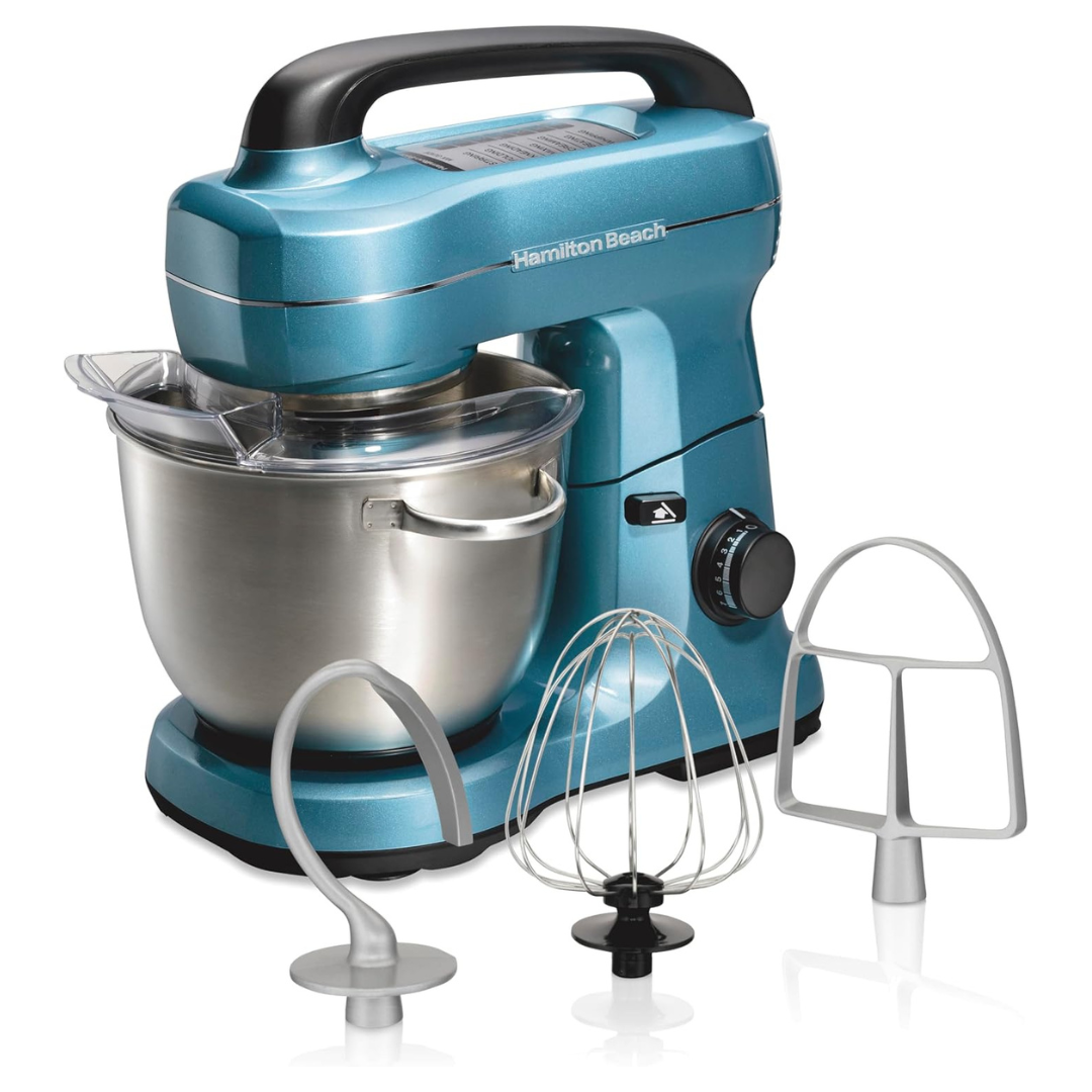 Hamilton Beach Electric 4 Quarts Dough Hook Stand Mixer