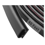 40-Ft D-Shape Rubber Weather Stripping